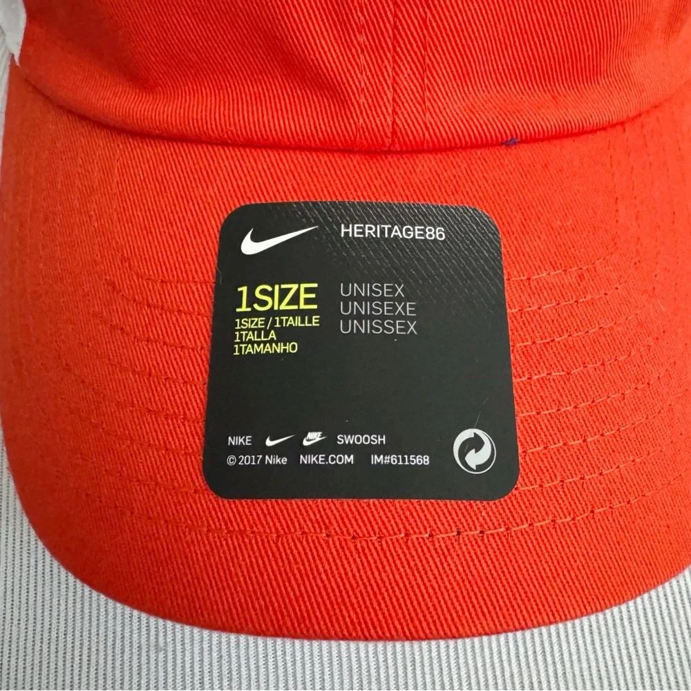 Nike Oklahoma State Cowboys Hat Mens Womens OSU Football Cap Orange Adjustable